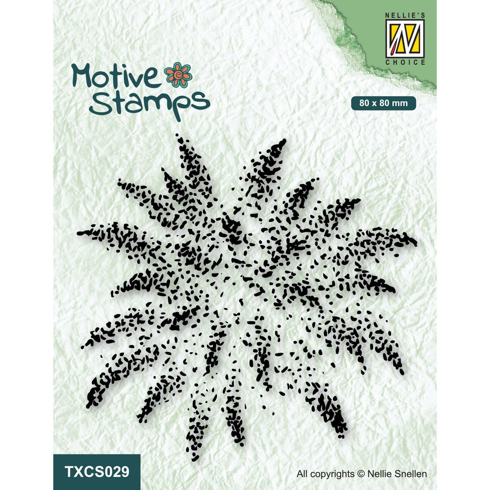 Nellies Wahl • Texturklare Stempel „Goldener Regen“.