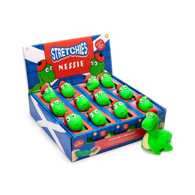 Dehnbares Nessie-Schottland-Souvenirspielzeug