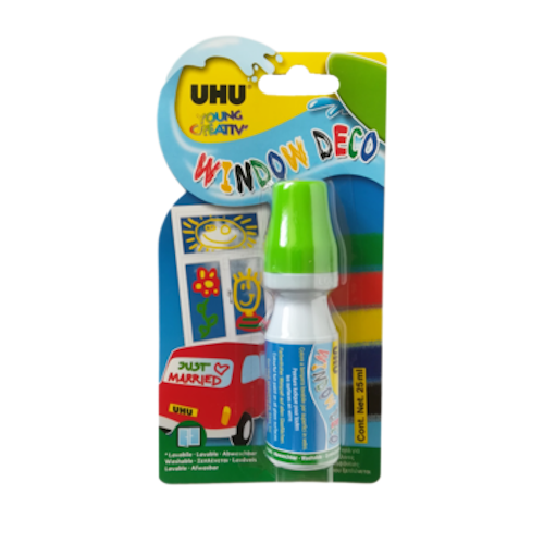 Uhu Fensterstick grün 25ml