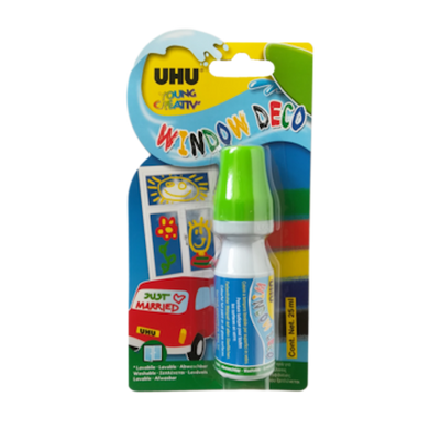 Uhu Fensterstick grün 25ml
