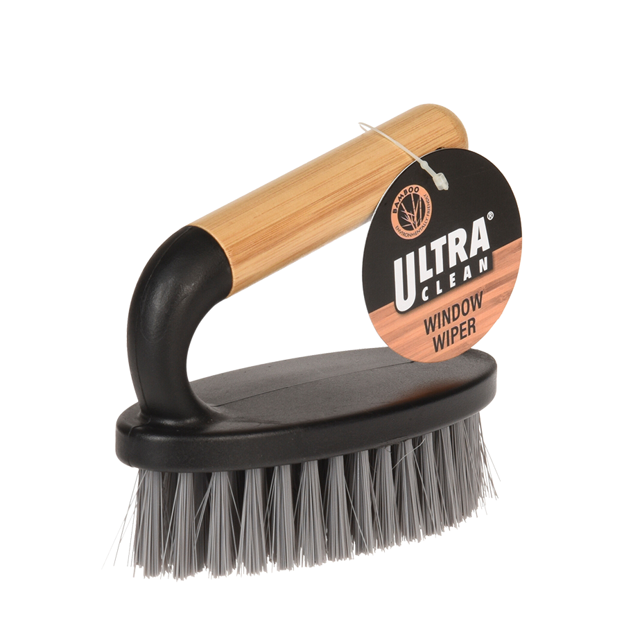 Ultra-Clean-Bürste Bambus mattschwarz