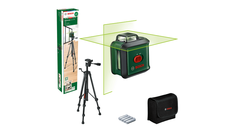 Bosch grüner 360° Linienlaser universallevel 360 | Satz - 0603663e06