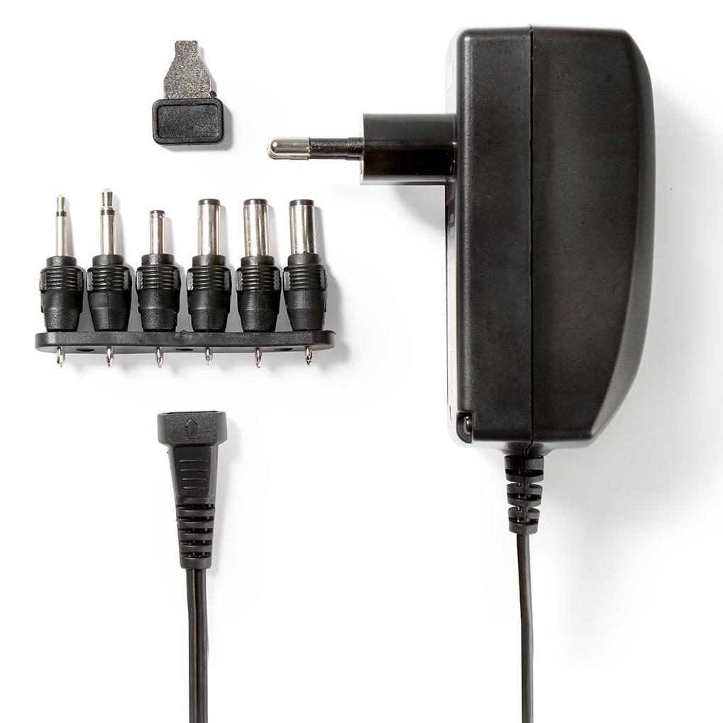 Nedis ACPA007 Universal AC Food Adapter 3 4,5 6 7,5 9 12 V DC 2,25 a