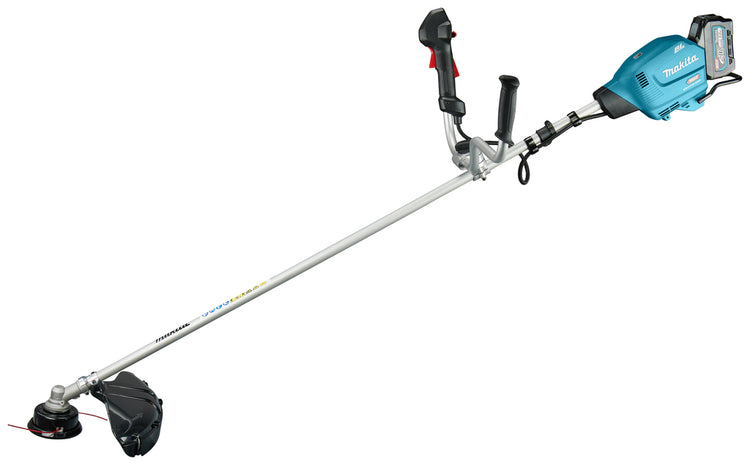Makita ur013gt204 | xgt 40v max | Akku-Freischneider | U-Griff | 5,0 Ah Akku (2 Stück) | Schnellladegerät | im Karton ur013gt204