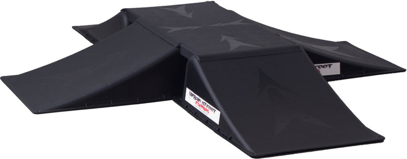 Urban Street Ramps Skateramp Urban Street 4-Wege Mini Black