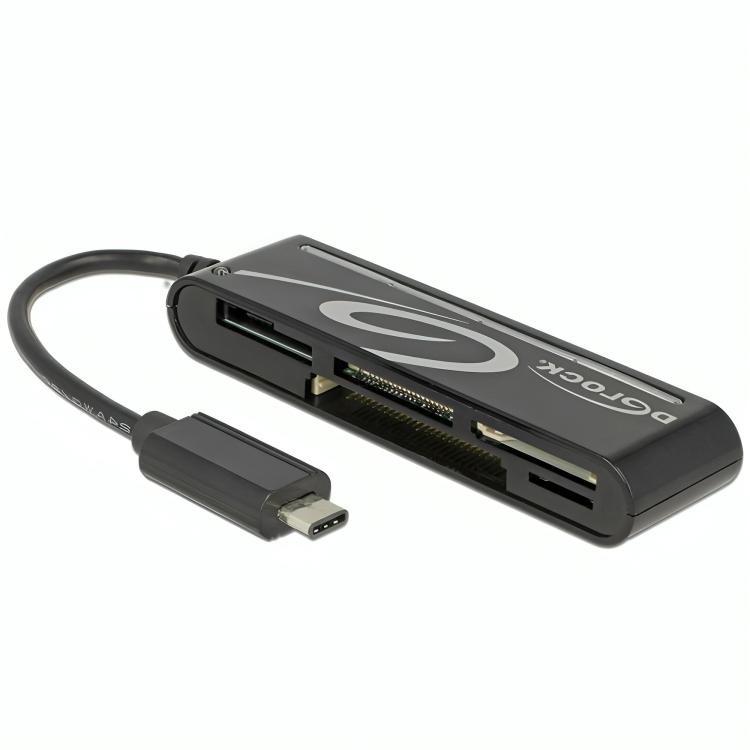 Delock USB 2.0 Kartenleser USB Typ C 5 Slots