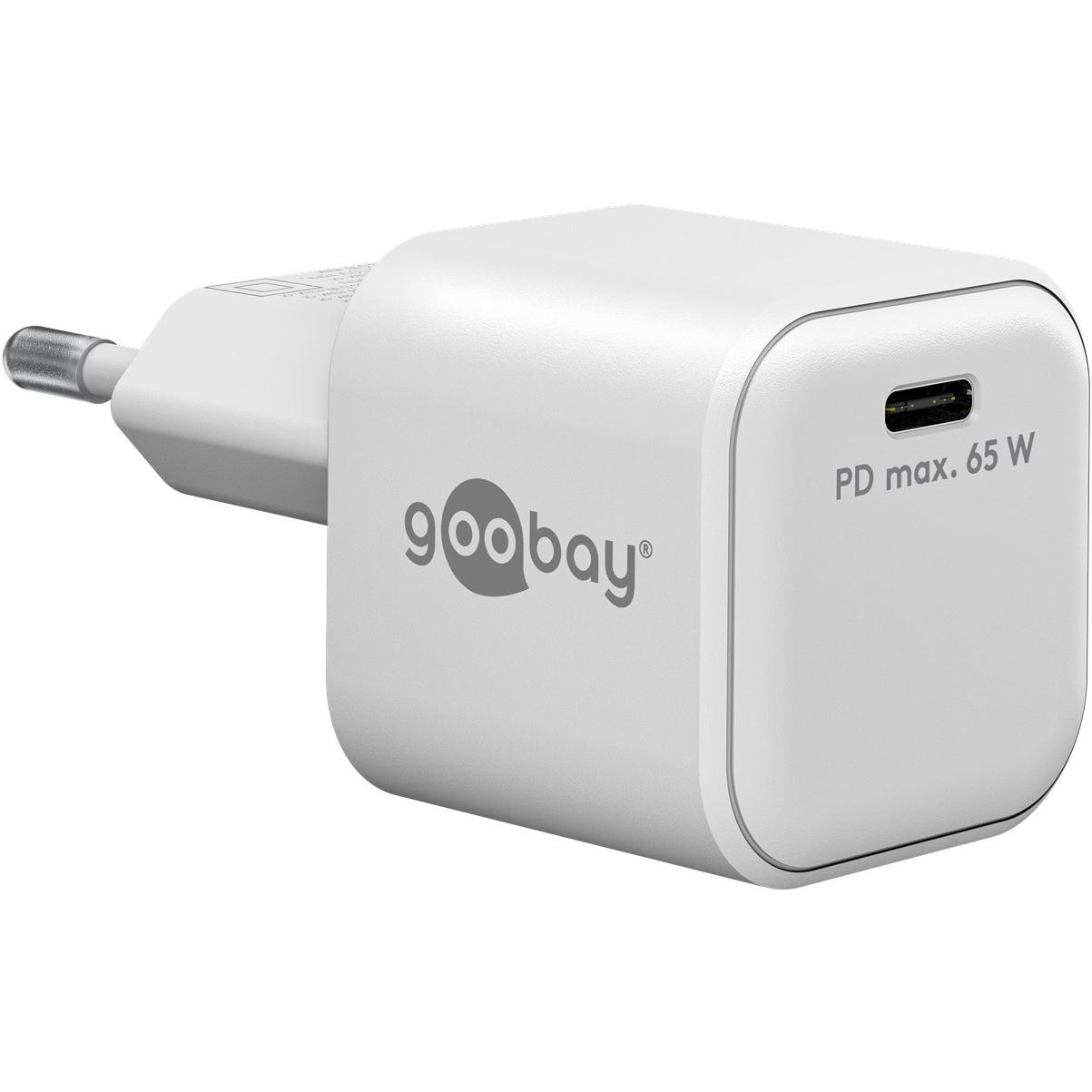 Goobay USB-C PD Gan Snellumer Nano (65 W)