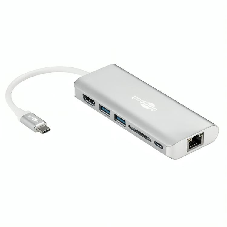 Goobay USB-C Multiport-Adapter HDMI 4K30Hz + PD 60W