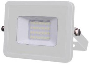 V-tac LED-Bauleuchte 20 W, 6400 K, frisches Weiß, Körper weiß – 9331024
