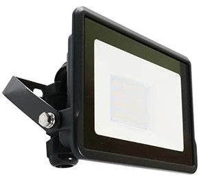 V-tac LED-Bauleuchte 20 W 6500 K Schwarz + Kabeleinführung – 9332115
