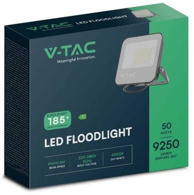 V-tac LED-Baulampe 50 W 6500 K Schwarz – hohes Lumen – 9332055