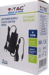V-tac LED-Treiber 60 W für LED-Streifen 12 V 4379330 - afbeelding 2