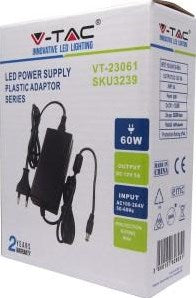 V-tac LED-Treiber 60 W für LED-Streifen 12 V 4379330