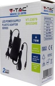 V-tac LED-Treiber 78 W für LED-Streifen 12 V 4379340