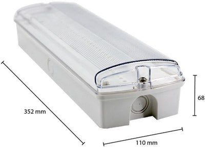 V-tac Notbeleuchtung LED Aufbau 4 Watt IP65 - 5021700