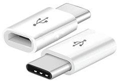 V-tac USB-C-auf-Micro-USB-Adapter weiß – 9520110
