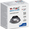 V-TAC LED-Lampe VT-2-33 30W 3000K 2400 lm Aluminium Schwarz