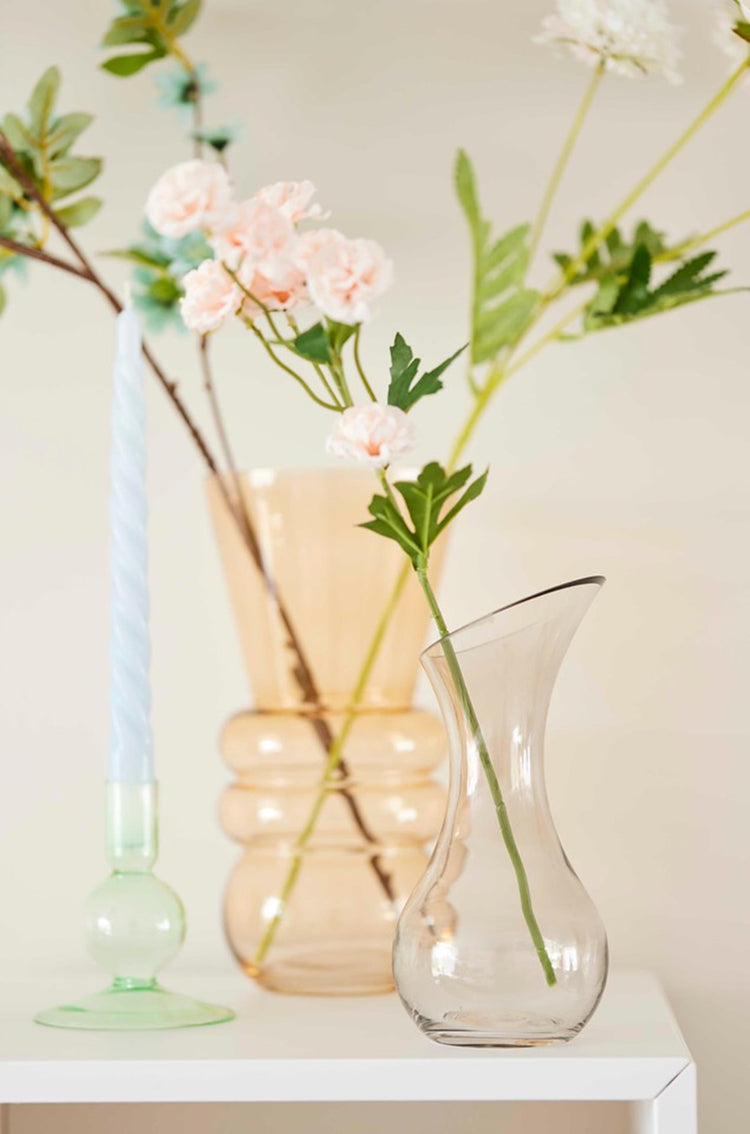 House of Nature Vase Balatanglas 25cm rosa