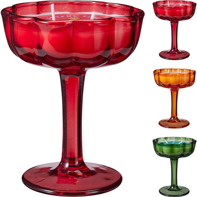 Home Styling Duftkerze im Glas 13cm 3sort