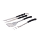 Vaggan Grillbesteckset 3-teilig schwarz
