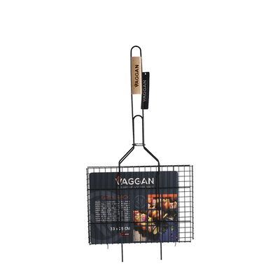 Vaggan Barbecue Hamburgergrill schwarz 33x25cm