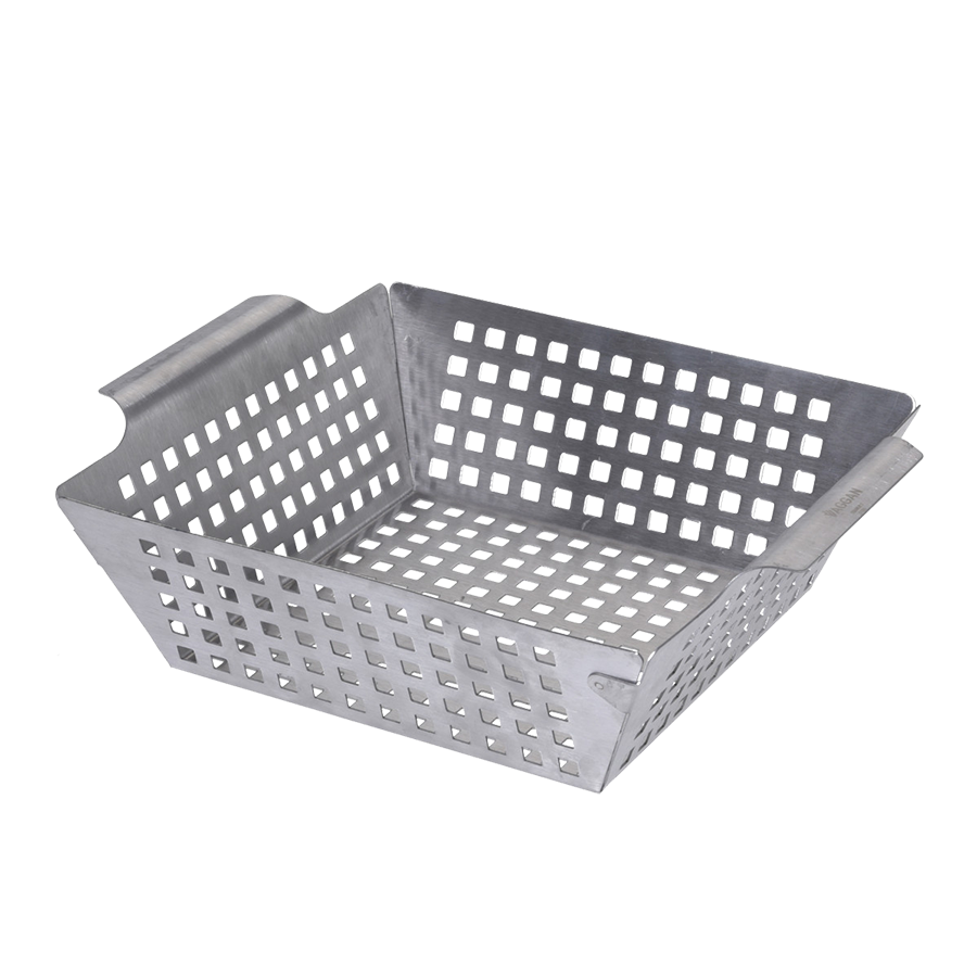 Vaggan Grillpfanne Edelstahl 25x25x7cm