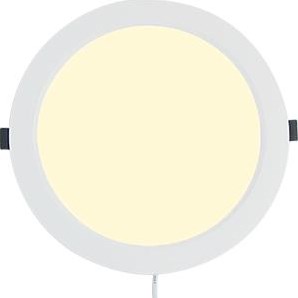 Varnalux LED-Panel-Downlight 6 W Weiß 4000 K Basic ø118 mm – 9000050