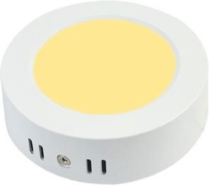 Enzo Varnalux Aufbau-LED-Panel 18 W Weiß 3000 K Basic 226 mm rund – 9000530