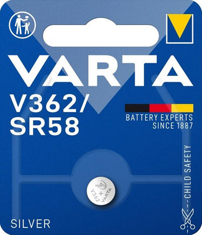 Varta 362 SR58 pro Stück auf Blister 2913500