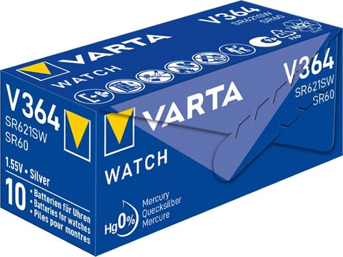 Varta 364 SR60 10 Stück im Karton