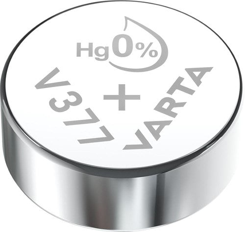 Varta -Knopfzelle Batterie V377 SR626 Uhr
