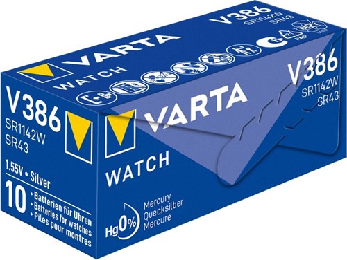 Varta 386 SR42 10 Stück im Karton