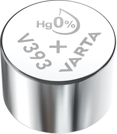 Varta V393 Button Cell Battery Silber