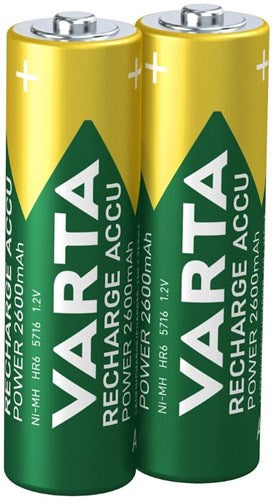 Varta AA-Batterie 2600 mA Blister 2 R2U
