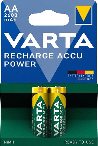 Varta AA-Batterie 2600 mA Blister 2 R2U