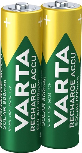 Varta AA-Batterie 800 mA Blister 2 Solar 3311910