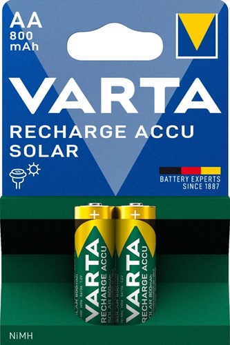 Varta AA-Batterie 800 mA Blister 2 Solar 3311910