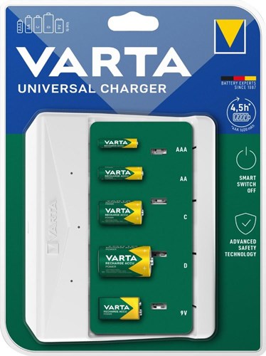 Varta Batterieladegerät Universal - ohne Batterien - 3512397