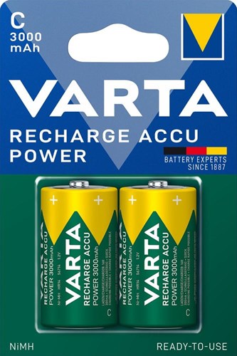 Varta -Batterie wiederaufladbar C (P2)