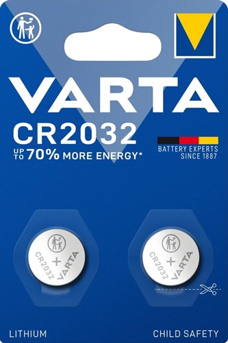 Varta CR2032 Knoop Cell -Batterien 2 Teile