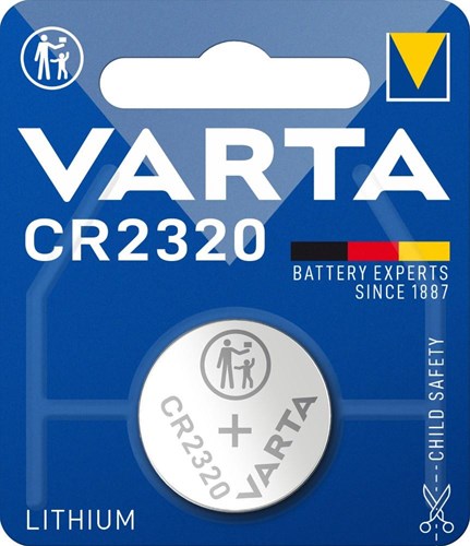 Varta CR2320 Lithium -Knopfzelle Batterie 3V