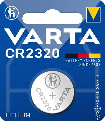 Varta CR2320 Lithium -Knopfzelle Batterie 3V