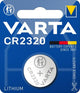 Varta CR2320 Lithium -Knopfzelle Batterie 3V