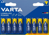 Varta Batterie AA 4+4 Alkaline Longlife Power - afbeelding 1