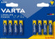 Varta -Batterie AAA 4+4 Alkaline Longlife Power