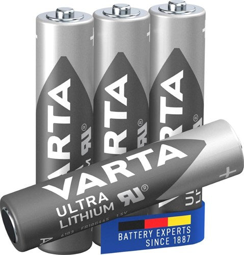 Varta Lithium AAA 1,5 Volt Blis4 3015410