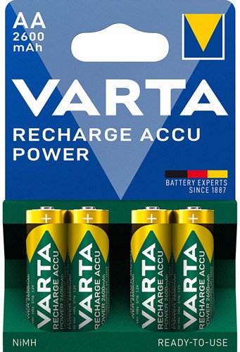 Batt von HR6 AA Penlite wiederaufladbare Krt A 4