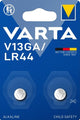 Varta Batterie V13GA 2 Teile Knopfzelle