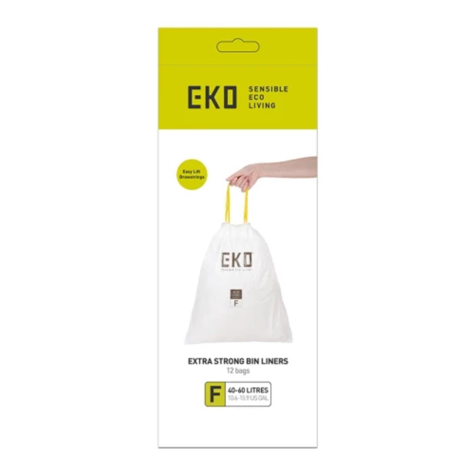 EKO EKO Abfallbeutel Typ F 40-60 Liter rollen mit 12 Abfallbeuteln