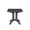 Grosfillex Vega Tisch 80x80cm Anthrazit